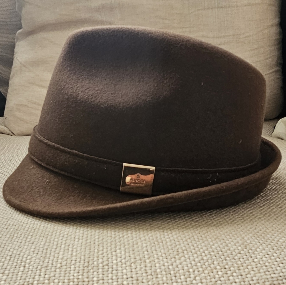 Gucci Fedora Women's with Gold Accent